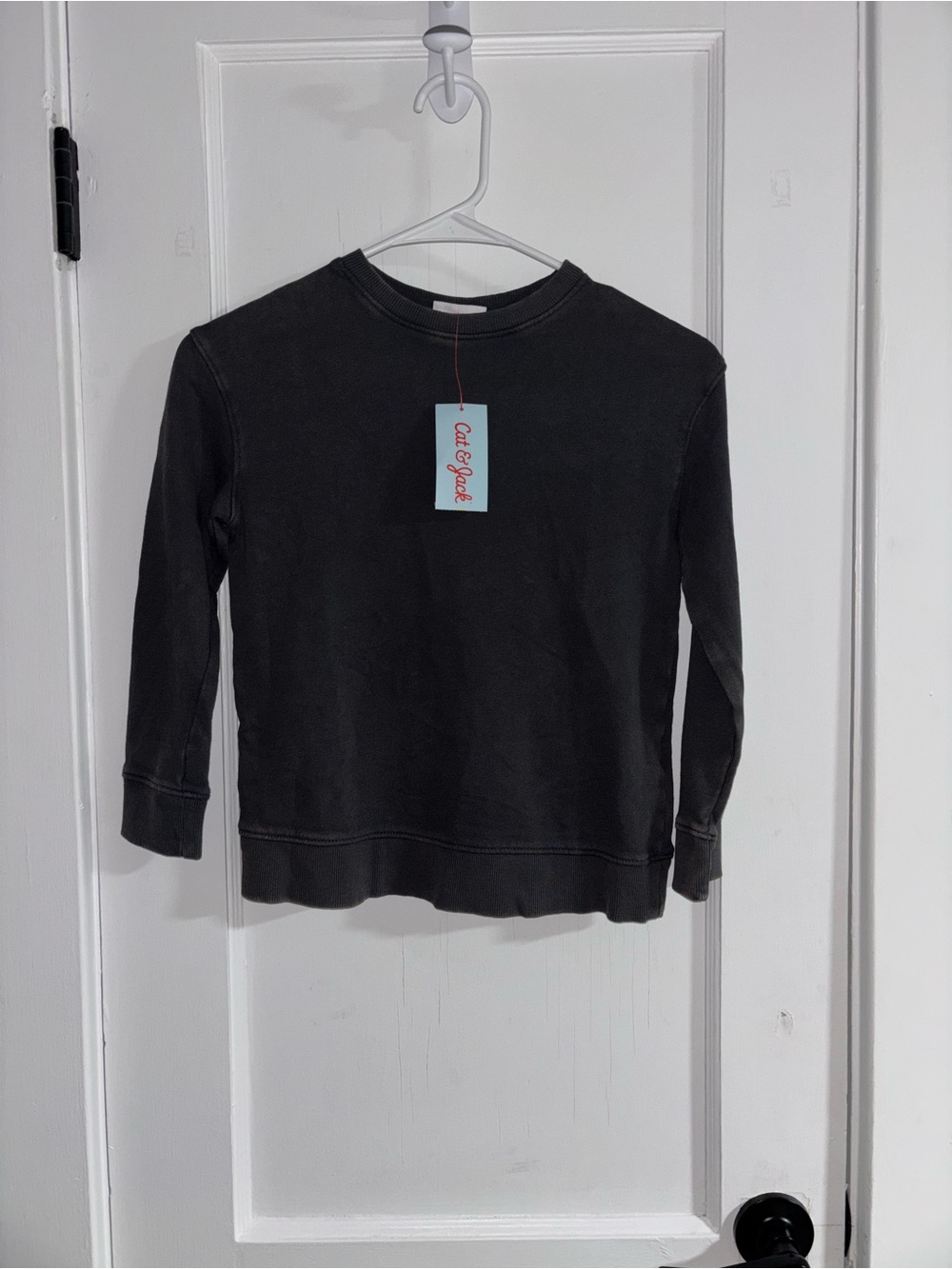 Cat & Jack Black Kids Pullover Sweatshirt